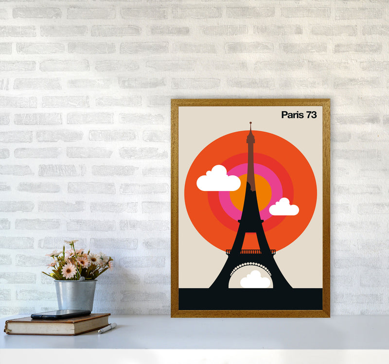 Paris 73 Art Print by Bo Lundberg A2 Print Only