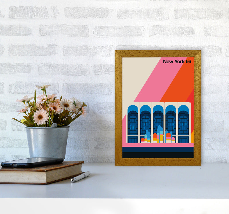 New York 66 Art Print by Bo Lundberg A4 Print Only