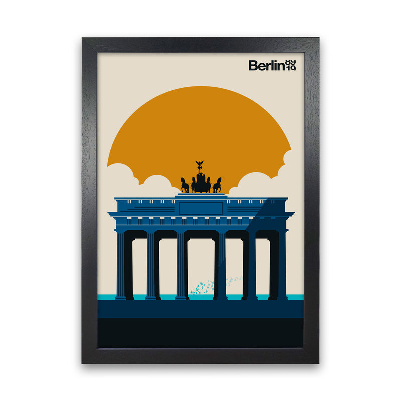 Berlin 89 19 Art Print by Bo Lundberg Black Grain