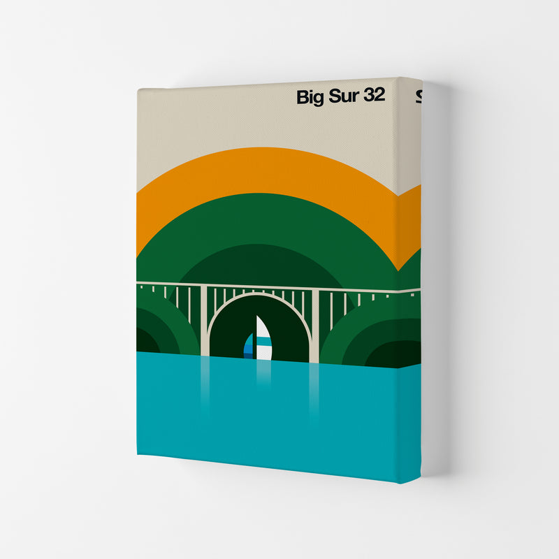 Big Sur 32 Art Print by Bo Lundberg Canvas