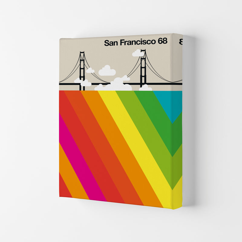 San Francisco 68 Art Print by Bo Lundberg Canvas