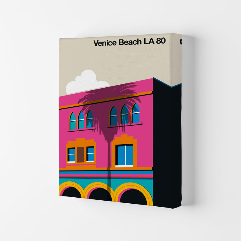 Venice Beach 80 Art Print by Bo Lundberg Canvas