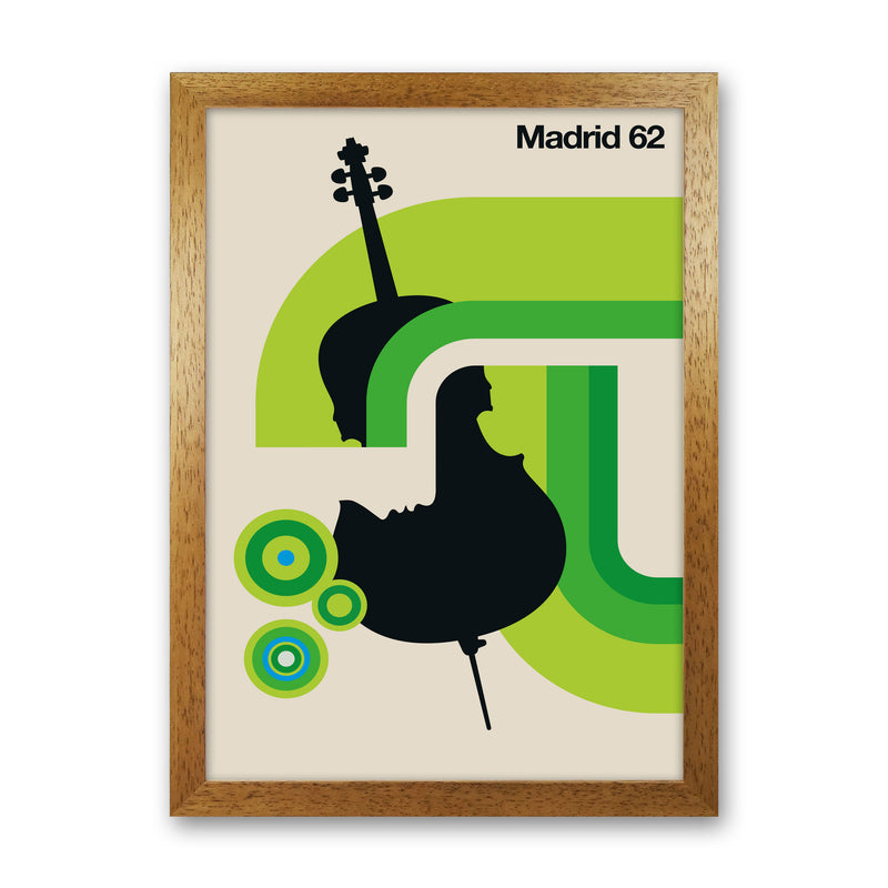 Madrid 62 Art Print by Bo Lundberg Oak Grain