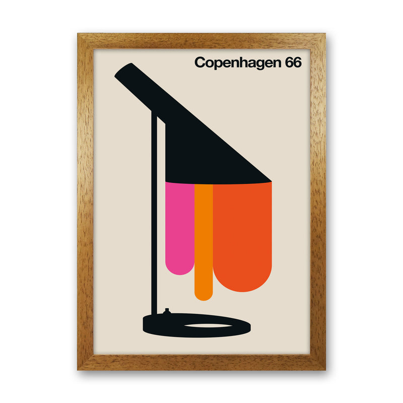 Copenhagen 66 Art Print by Bo Lundberg Oak Grain
