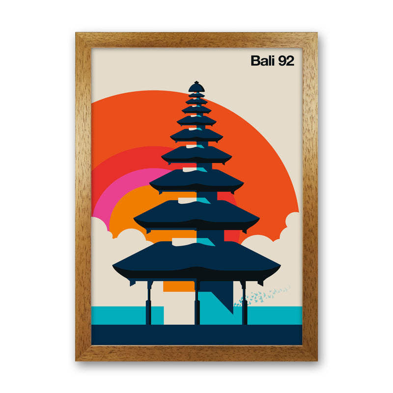 Bali 92 Art Print by Bo Lundberg Oak Grain