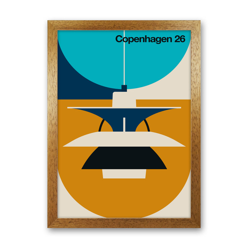 Copenhagen 26 Art Print by Bo Lundberg Oak Grain