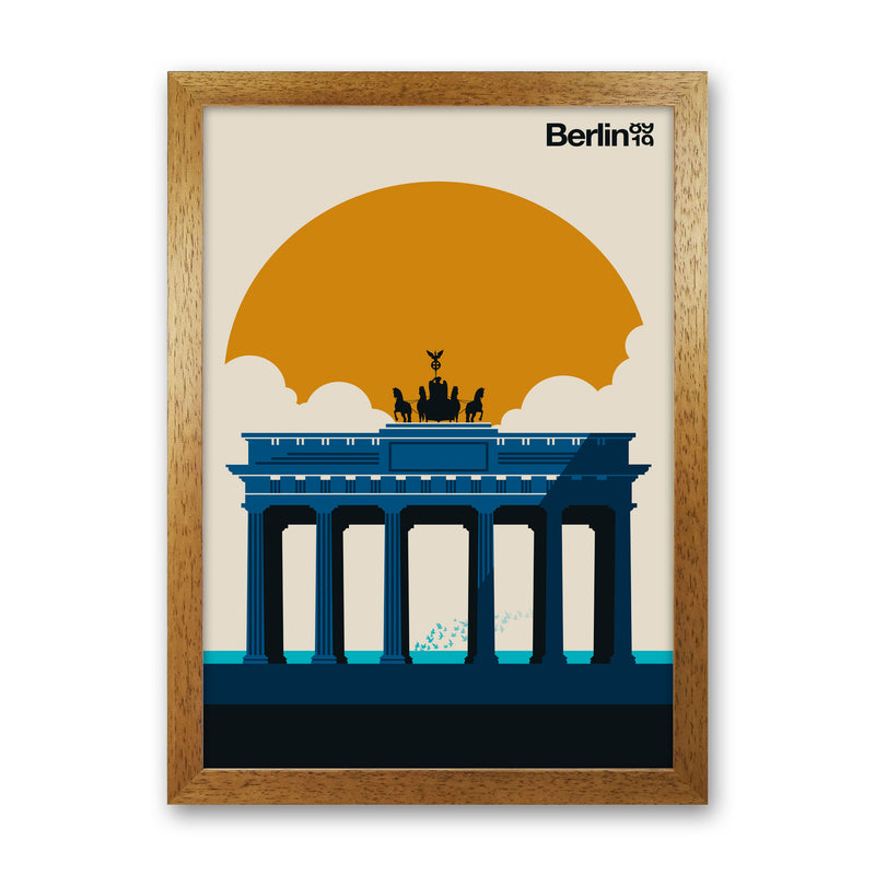 Berlin 89 19 Art Print by Bo Lundberg Oak Grain