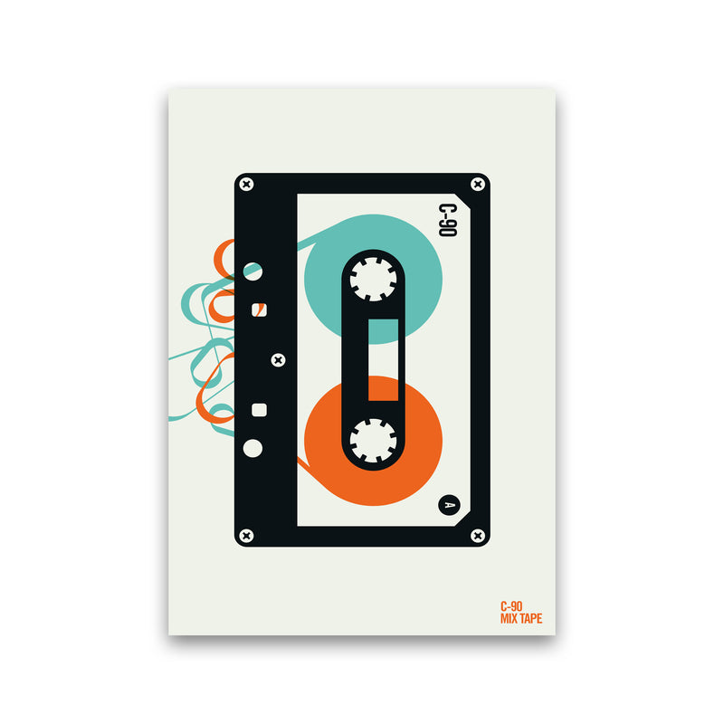 Icons Mixtape Art Print by Bo Lundberg Print Only