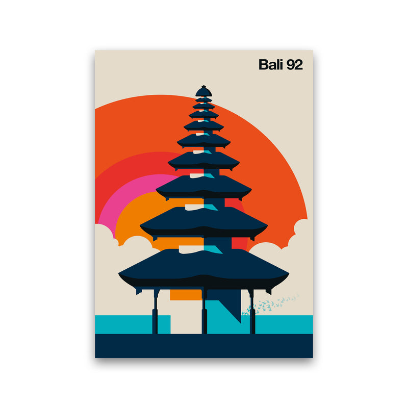 Bali 92 Art Print by Bo Lundberg Print Only