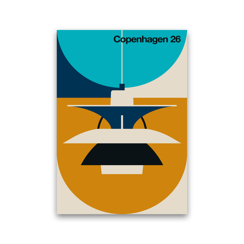 Copenhagen 26 Art Print by Bo Lundberg Print Only