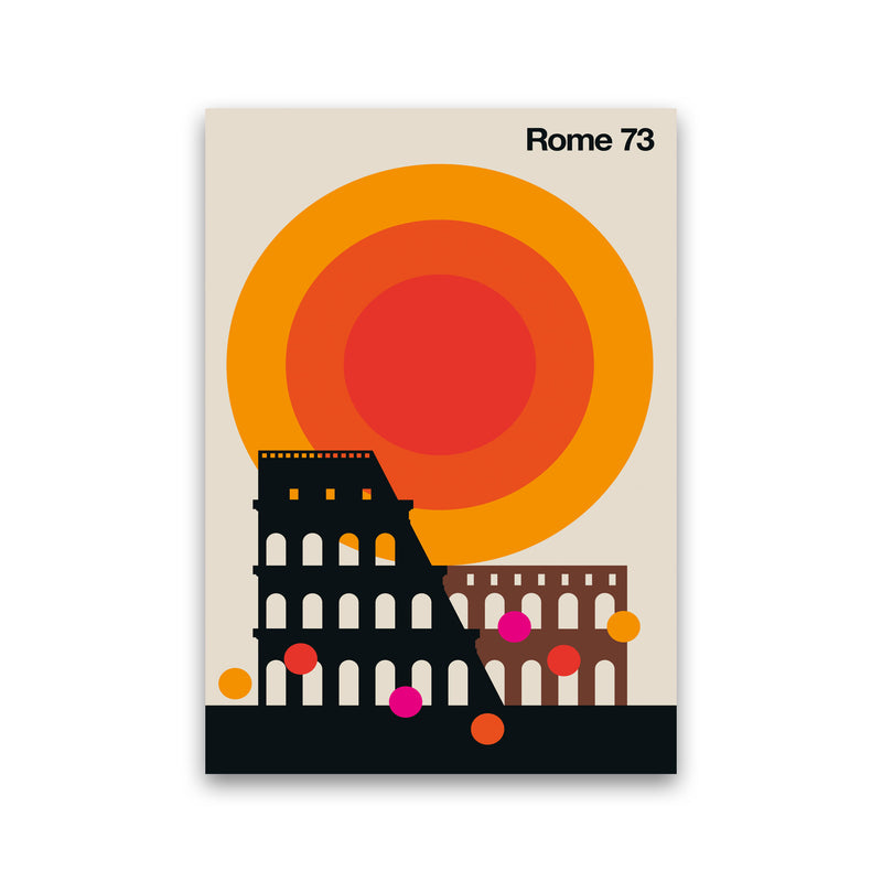 Rome 73 Art Print by Bo Lundberg Print Only