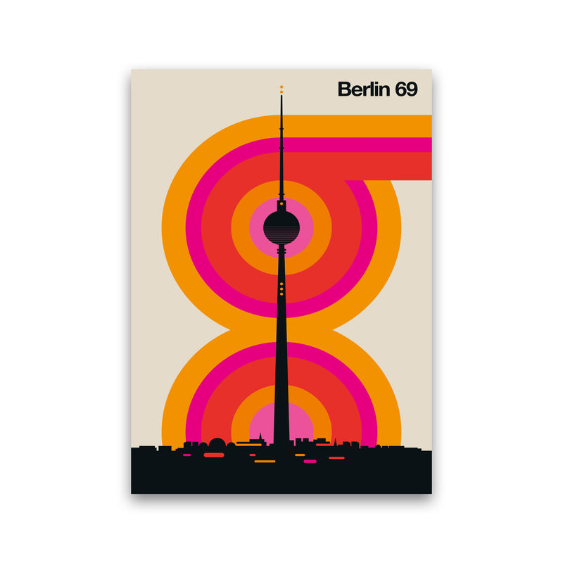 Berlin 69 Art Print by Bo Lundberg Print Only