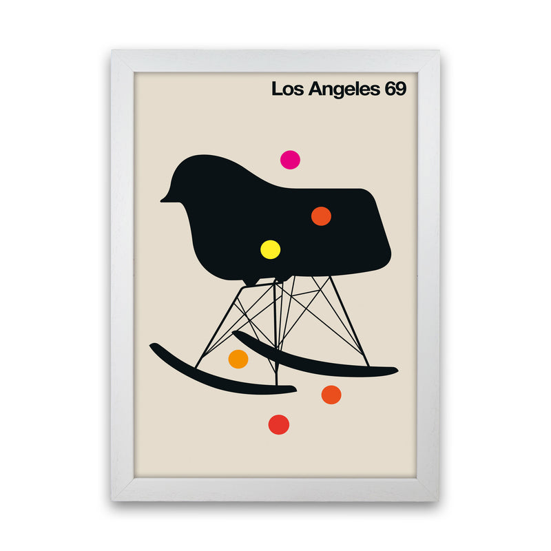 LA 69 Art Print by Bo Lundberg White Grain