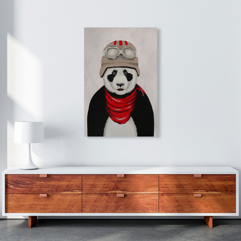 Panda Pilot Art Print by Coco Deparis A1 Canvas