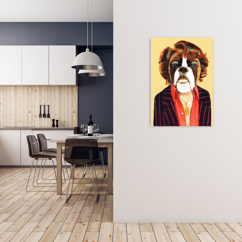 James Brown Art Print by Coco Deparis A1 Black Frame