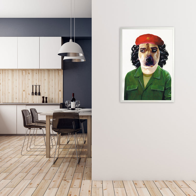 Che Guevara Art Print by Coco Deparis A1 Oak Frame