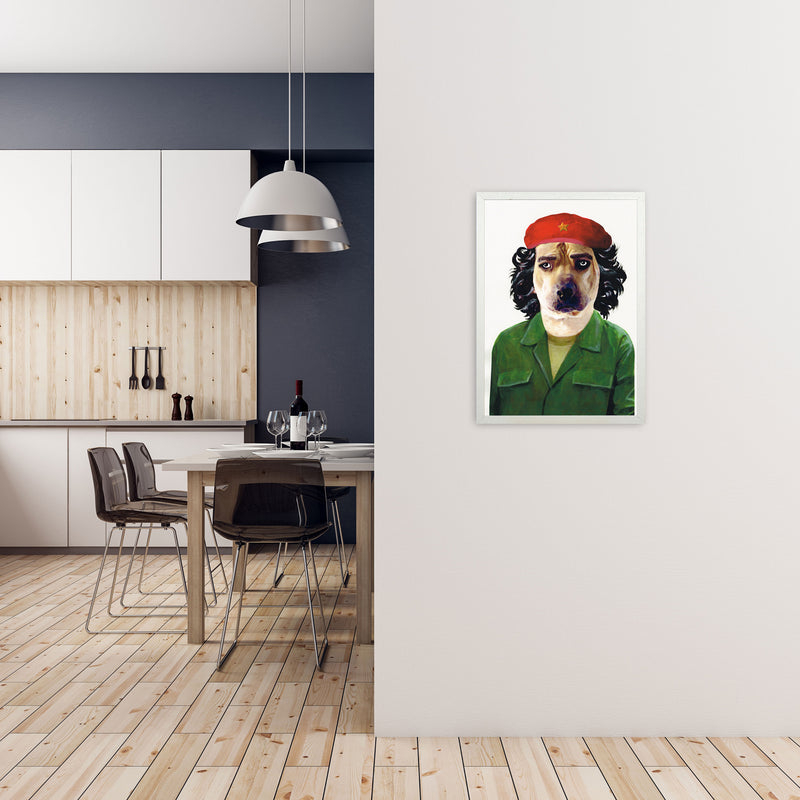 Che Guevara Art Print by Coco Deparis A2 Oak Frame