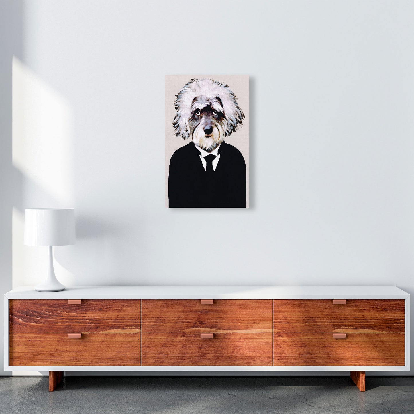 Einstein Art Print by Coco Deparis A3 Canvas