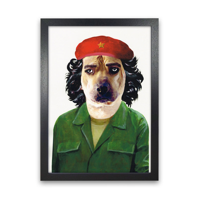 Che Guevara Art Print by Coco Deparis Black Grain