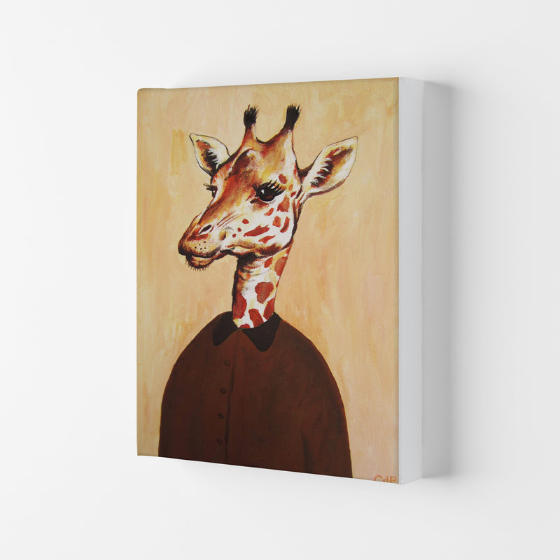 Giraffe 02 Art Print by Coco Deparis Canvas