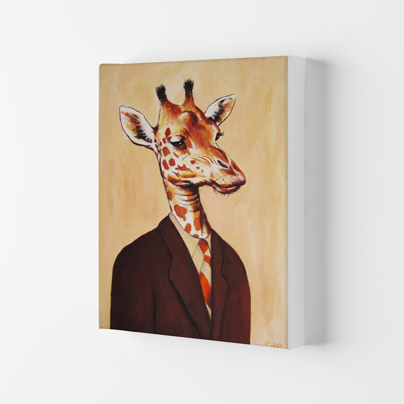 Giraffe 01 Art Print by Coco Deparis Canvas