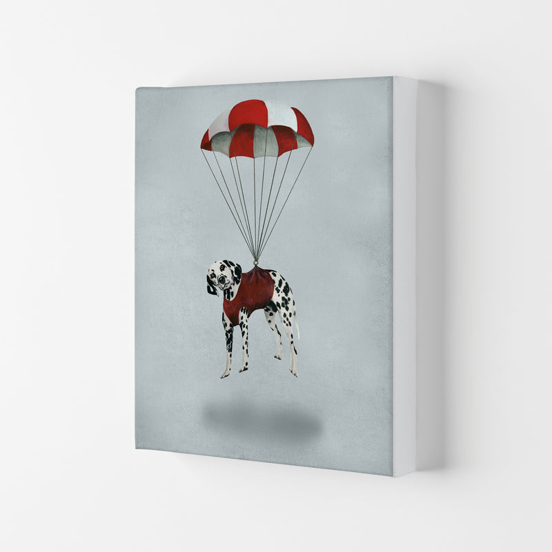 Dalmatian Parachute Art Print by Coco Deparis Canvas