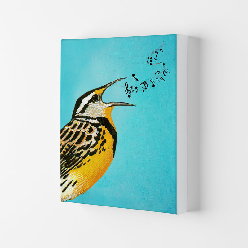 Bird Singing 02 Art Print by Coco Deparis Canvas
