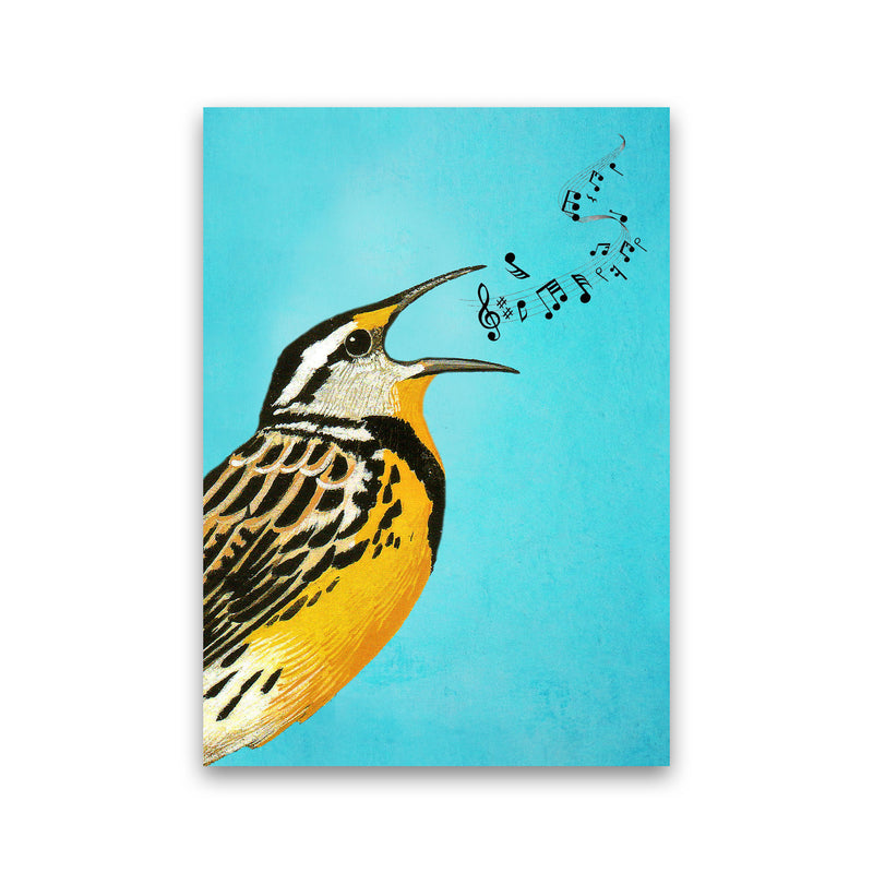 Bird Singing 02 Art Print by Coco Deparis Print Only