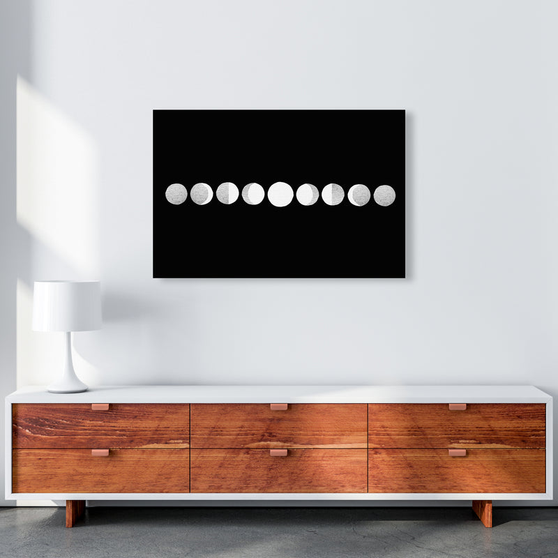 Moon Cycle Line Art Print by Carissa Tanton A1 Canvas