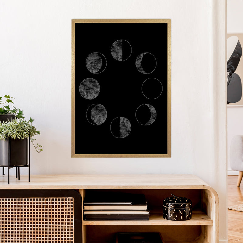 Moon Cycle Invert Art Print by Carissa Tanton A1 Print Only