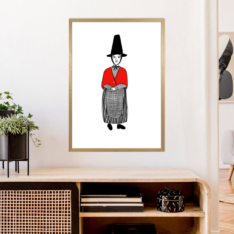 Welsh Lady Art Print by Carissa Tanton A1 Print Only