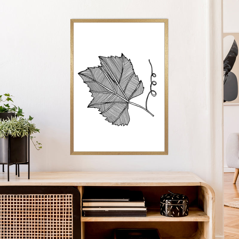 Vine Leaf Art Print by Carissa Tanton A1 Print Only