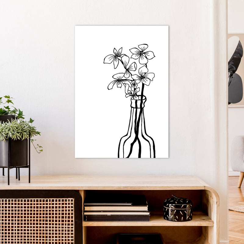 Hydrangeas Art Print by Carissa Tanton A1 Black Frame