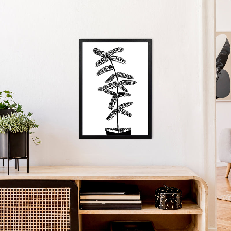 Mimosa Art Print by Carissa Tanton A2 White Frame