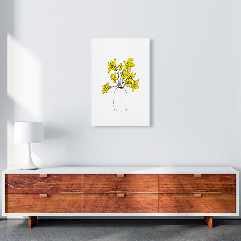 Daffodils Yellow Art Print by Carissa Tanton A2 Canvas
