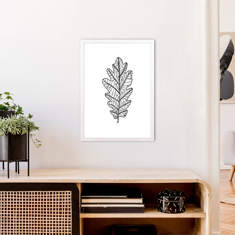 Oak Leaf Art Print by Carissa Tanton A2 Oak Frame