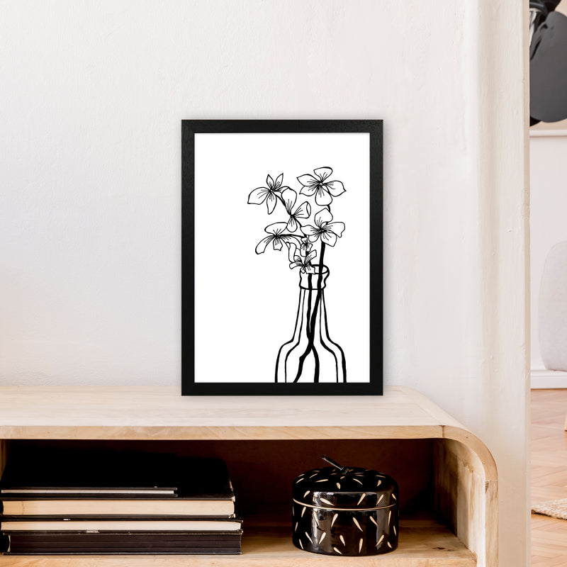 Hydrangeas Art Print by Carissa Tanton A3 White Frame