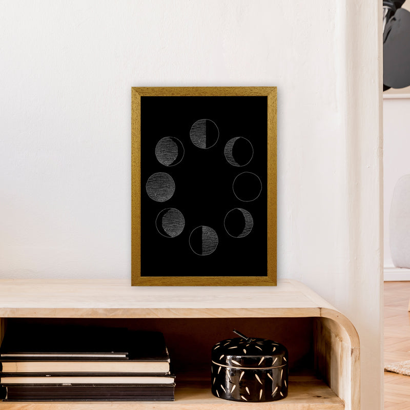 Moon Cycle Invert Art Print by Carissa Tanton A3 Print Only