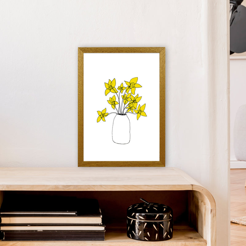 Daffodils Yellow Art Print by Carissa Tanton A3 Print Only
