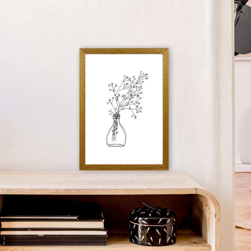 White Flowers Art Print by Carissa Tanton A3 Print Only