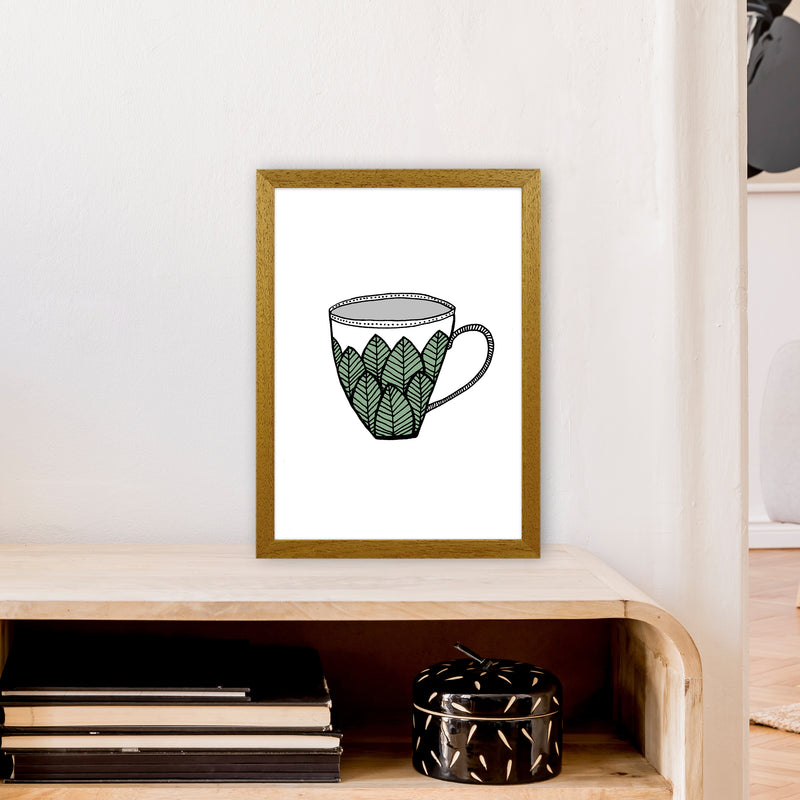 Teacup Leaves Art Print by Carissa Tanton A3 Print Only