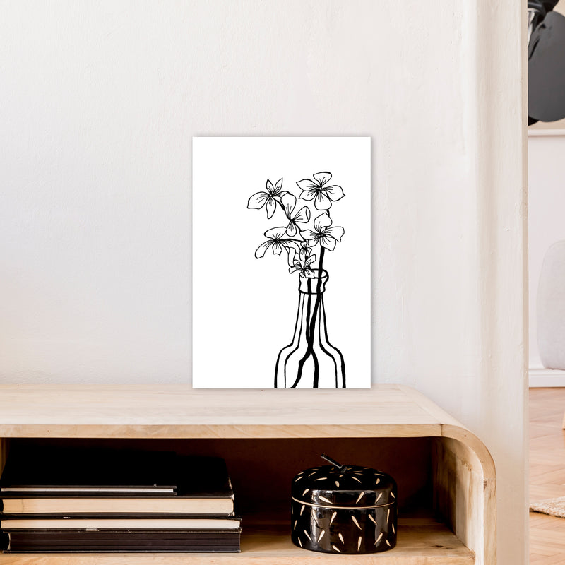 Hydrangeas Art Print by Carissa Tanton A3 Black Frame