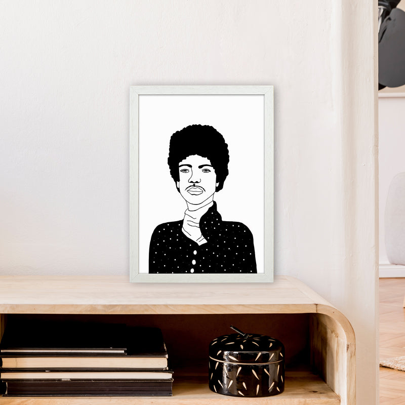 Prince Art Print by Carissa Tanton A3 Oak Frame