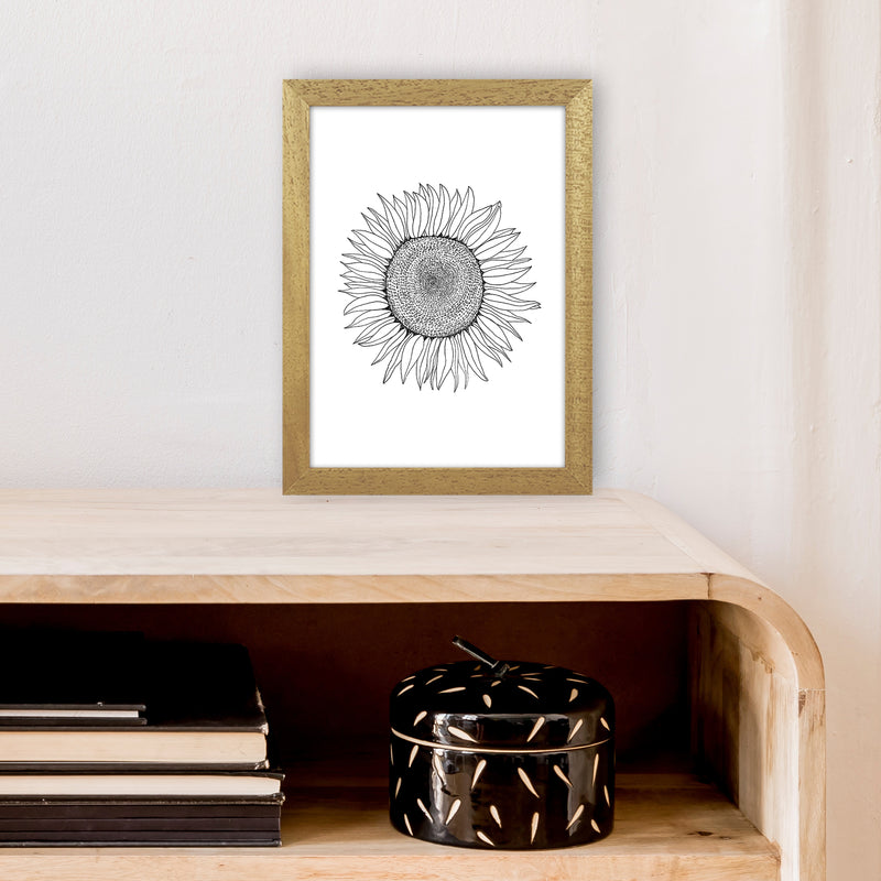 Sunflower Art Print by Carissa Tanton A4 Print Only