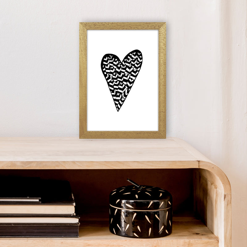 Leaf Heart Art Print by Carissa Tanton A4 Print Only