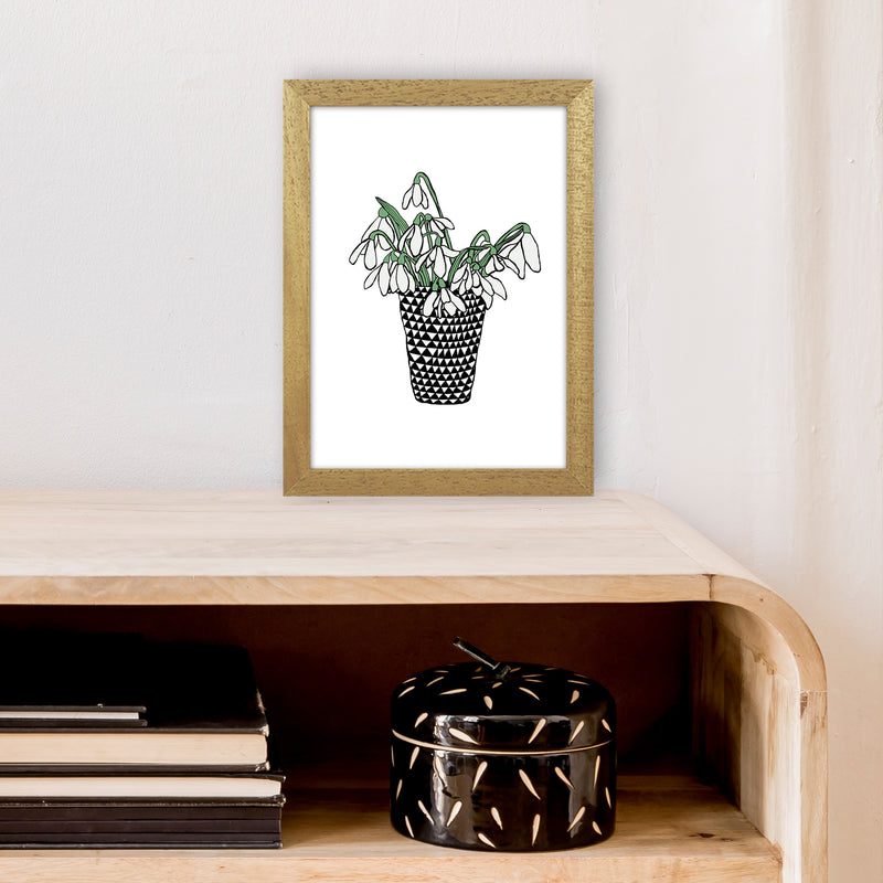 Snowdrops Art Print by Carissa Tanton A4 Print Only