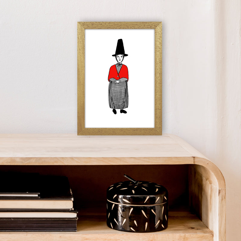 Welsh Lady Art Print by Carissa Tanton A4 Print Only