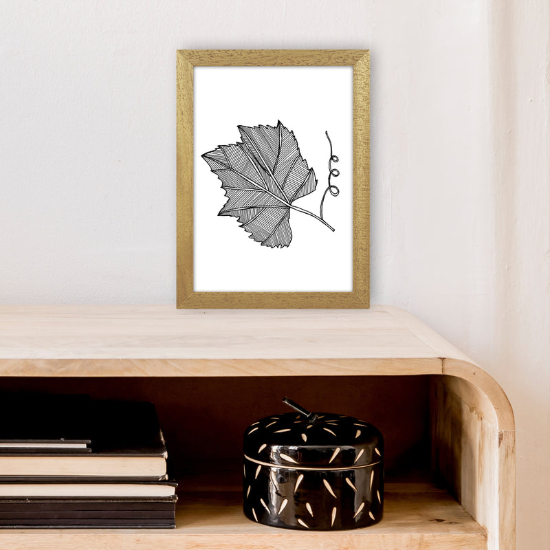 Vine Leaf Art Print by Carissa Tanton A4 Print Only