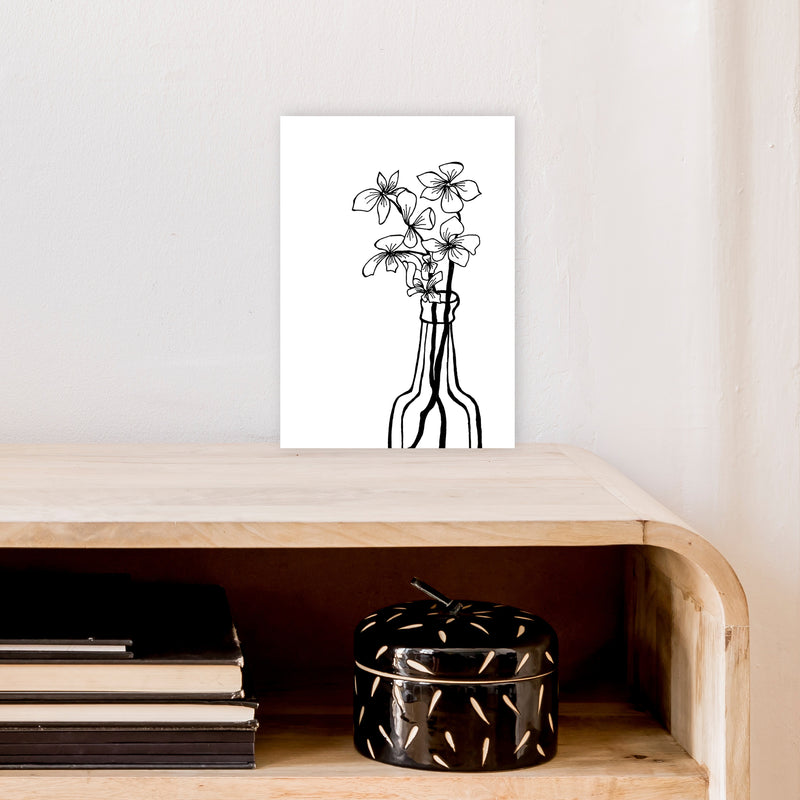 Hydrangeas Art Print by Carissa Tanton A4 Black Frame