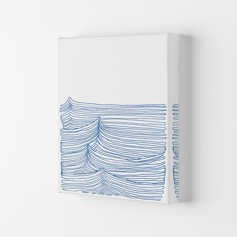 Continuous Sea Blue Art Print by Carissa Tanton Canvas
